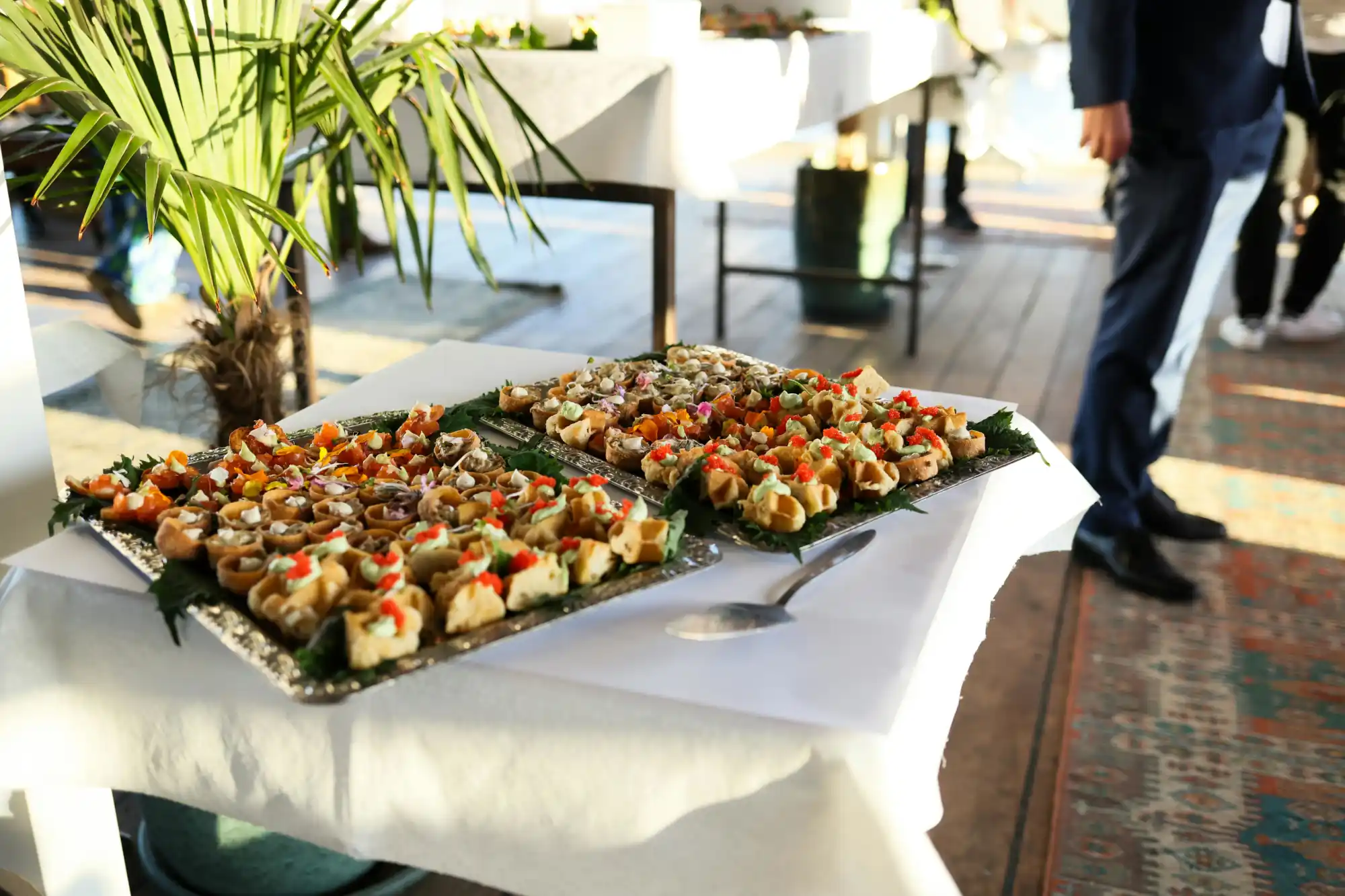 VIP event and film production catering in NYC Manhattan luxury catering service