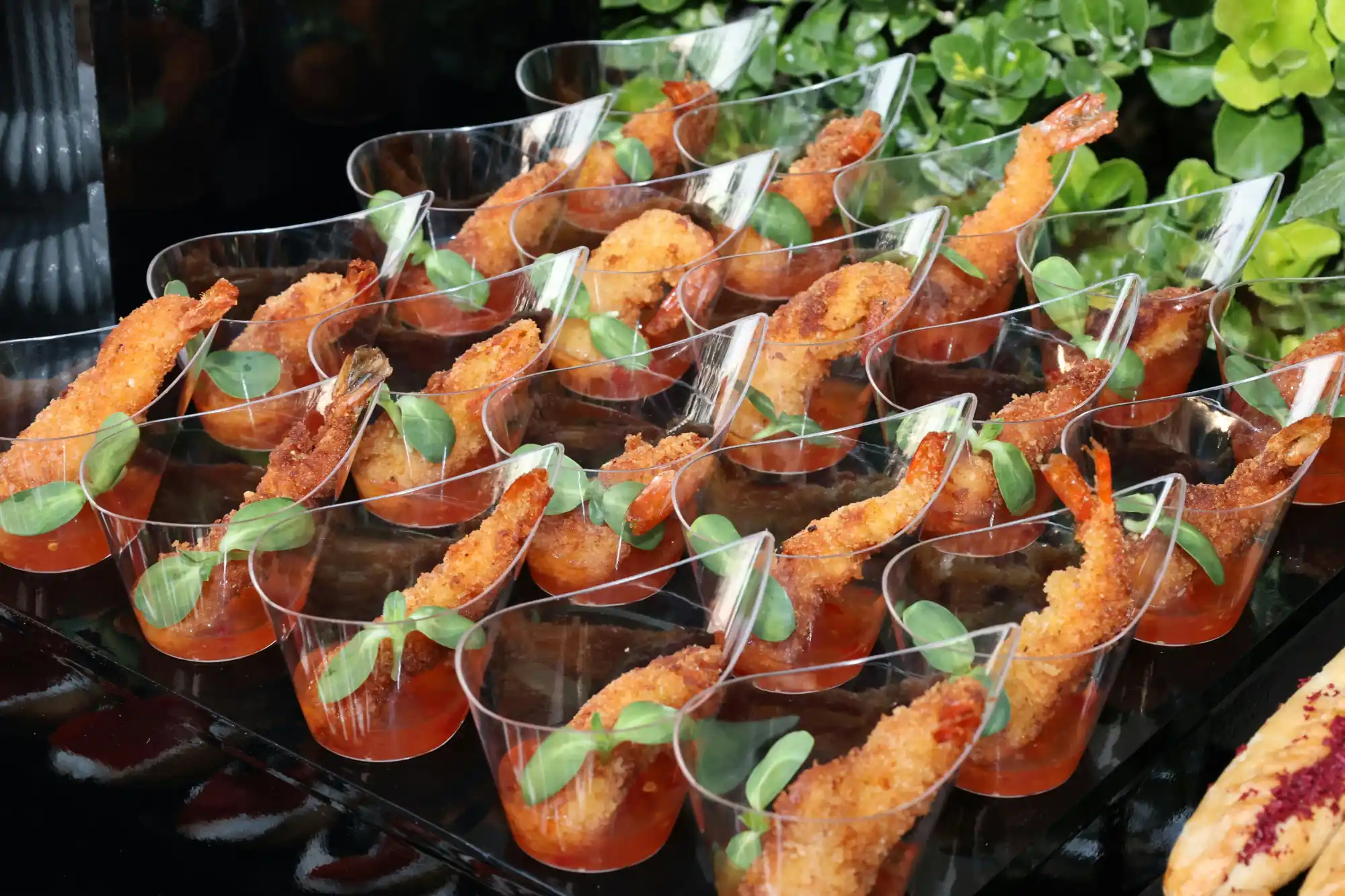 Elegant private party catering NYC rooftop dinner Manhattan skyline celebration