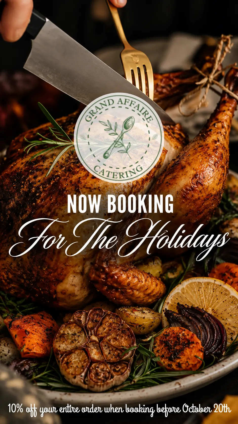 Grand Affaire Catering - Now booking Holidays